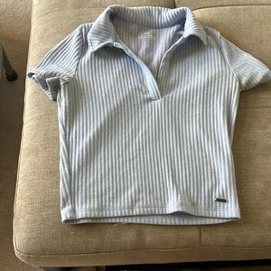 this Hollister blue baby tee